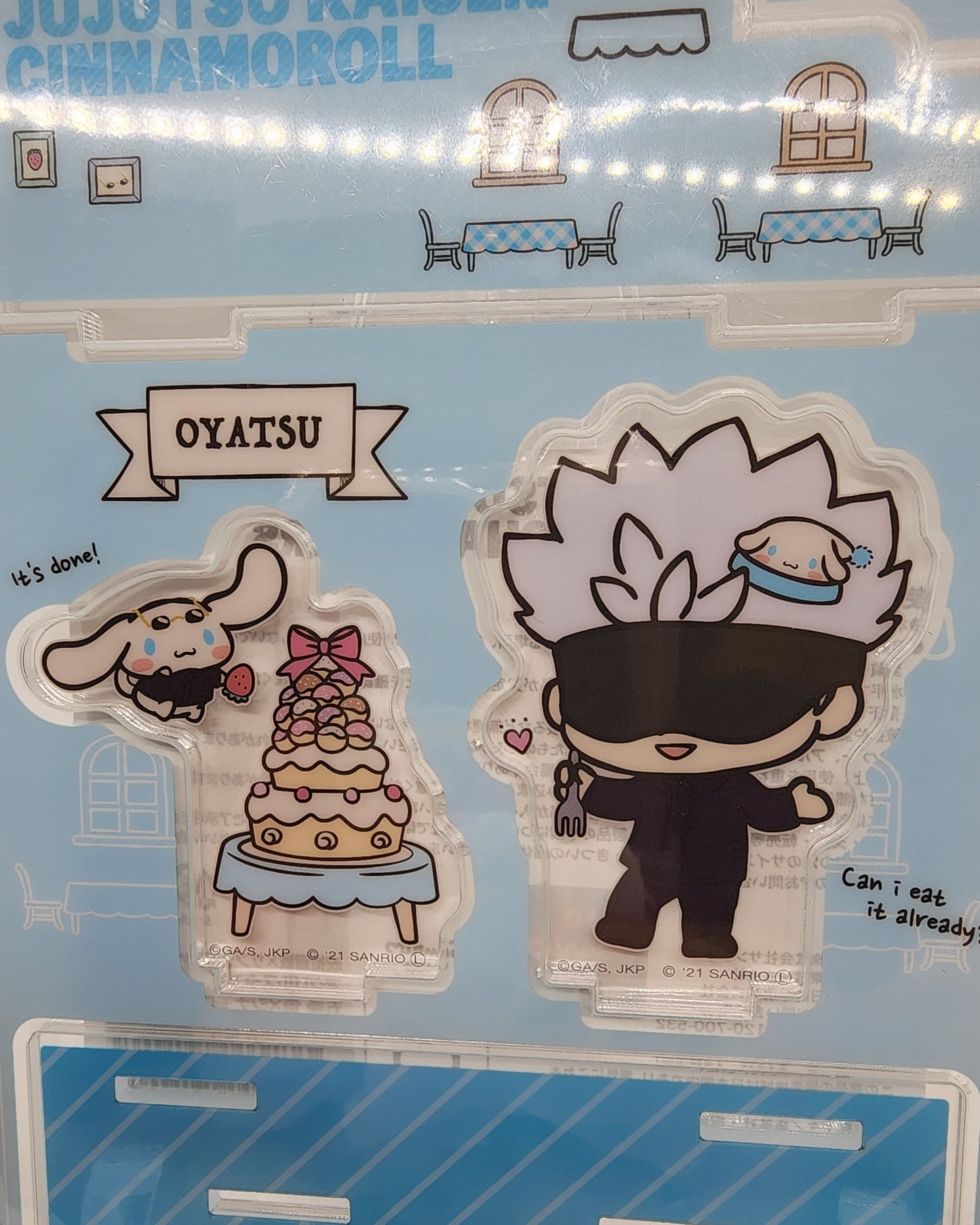 Jujutsu Kaisen X Sanrio Gojo & Cinnamoroll Acrylic Stand
