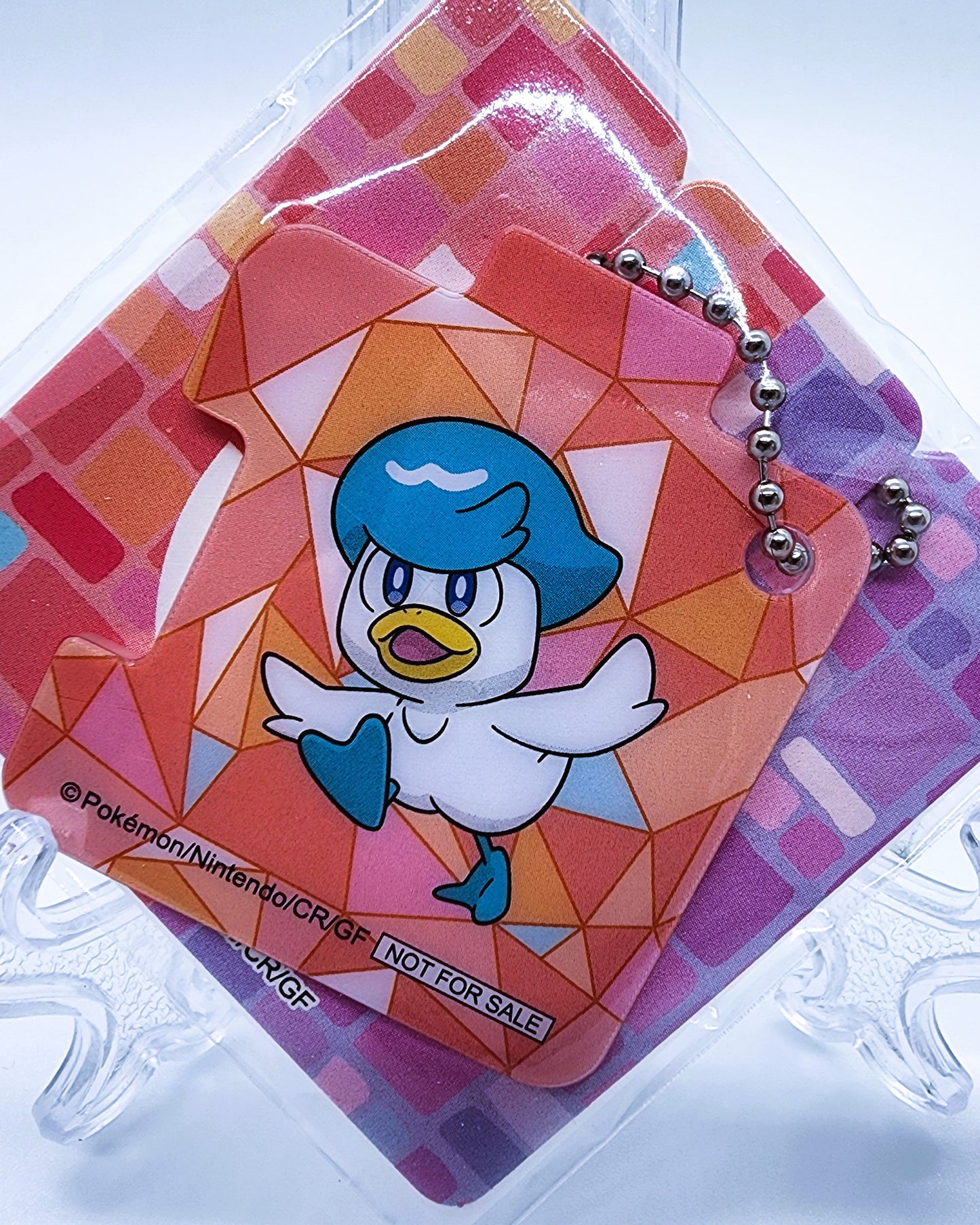 Pokemon X 7-Eleven Quaxly Puzzle Keychain