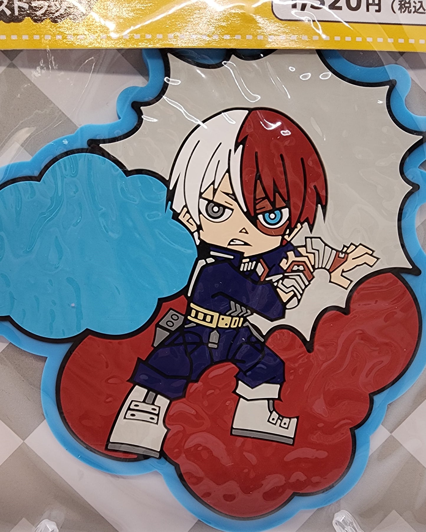 My Hero Academia Shoto Deka Keychain