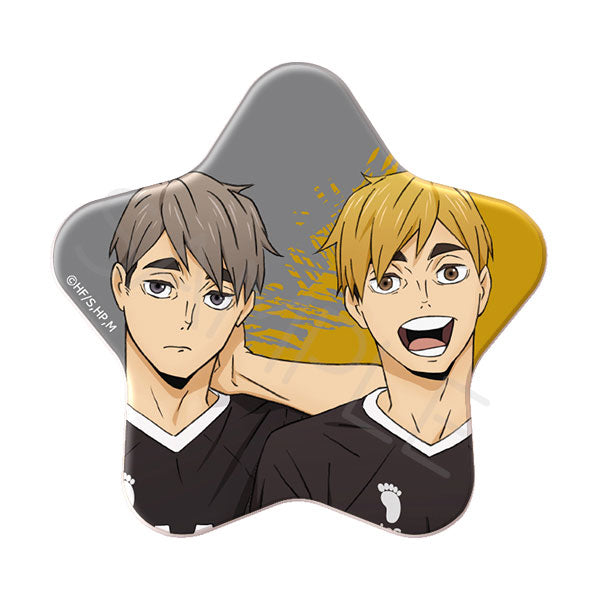Haikyu Atsumu & Osamu Tin Badge