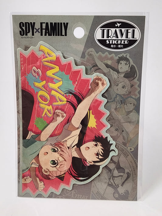 Spy x Family Anya & Yor Travel Sticker