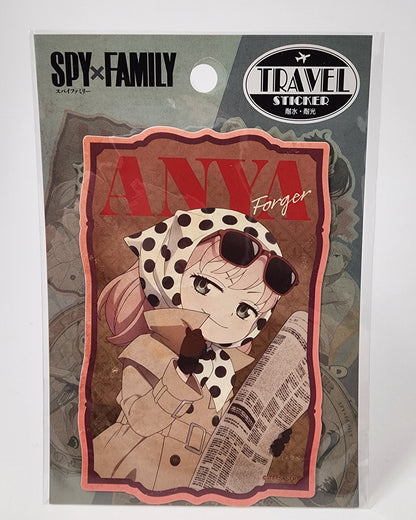 Spy x Family Anya Spy Version Travel Sticker