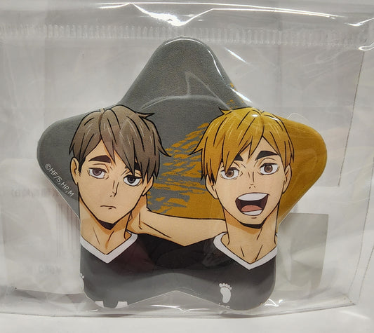 Haikyu Atsumu & Osamu Tin Badge