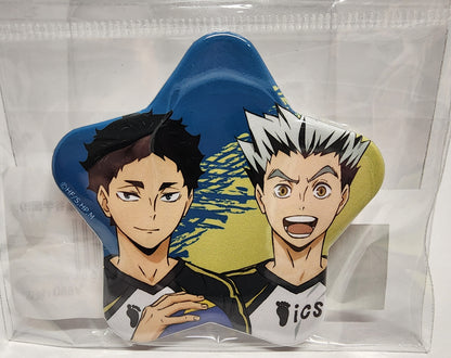 Haikyu Bokuto & Akaashi Tin Badge