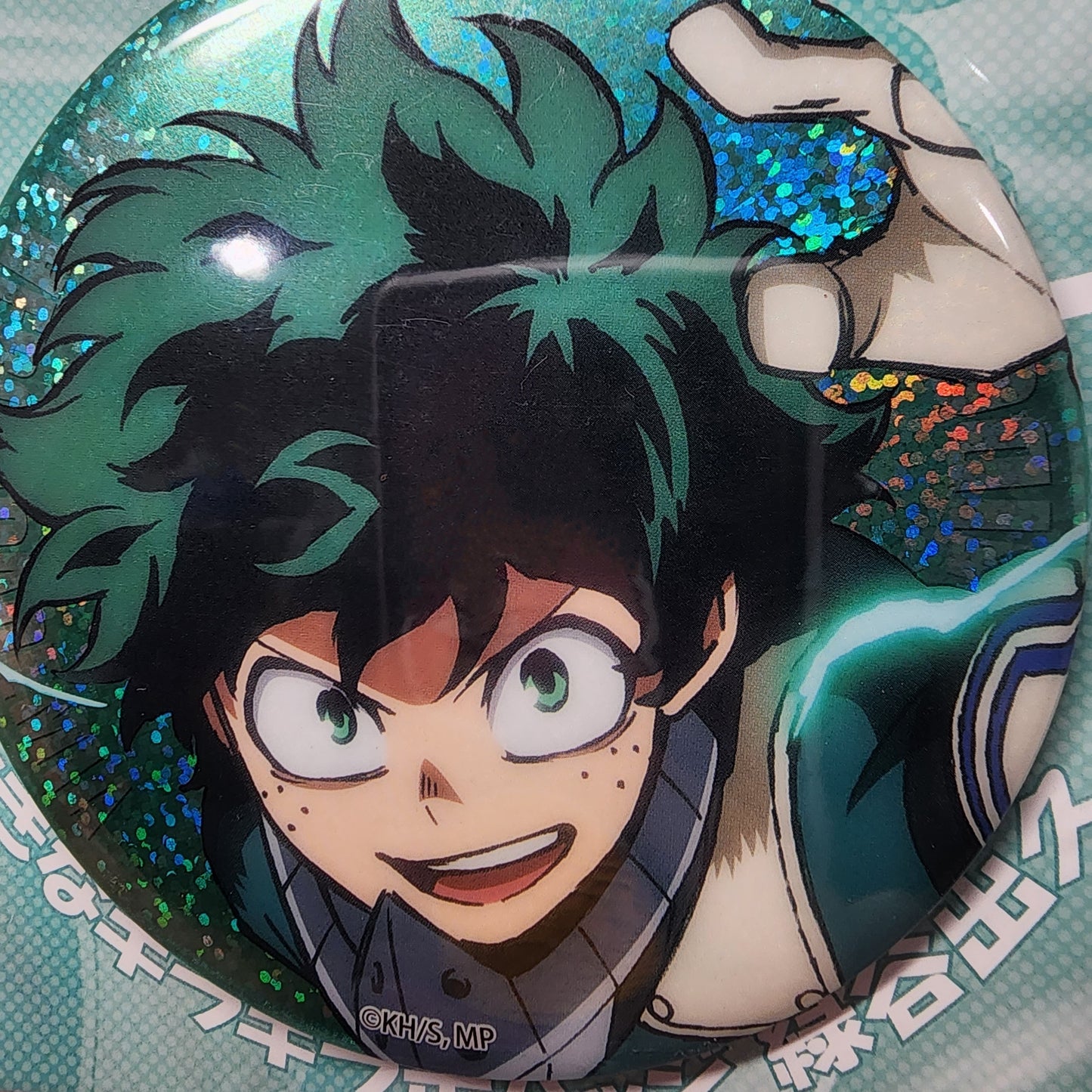 My Hero Academia Deku Large Tin Badge