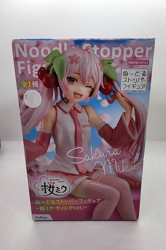 Miku Winking Version Noodle Stopper Figurine