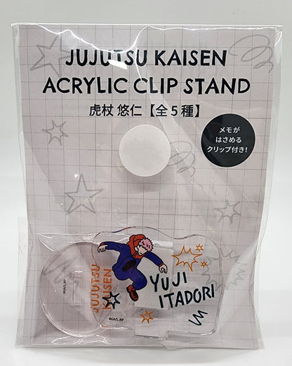 Jujutsu Kaisen Yuji Acrylic Clip Stand