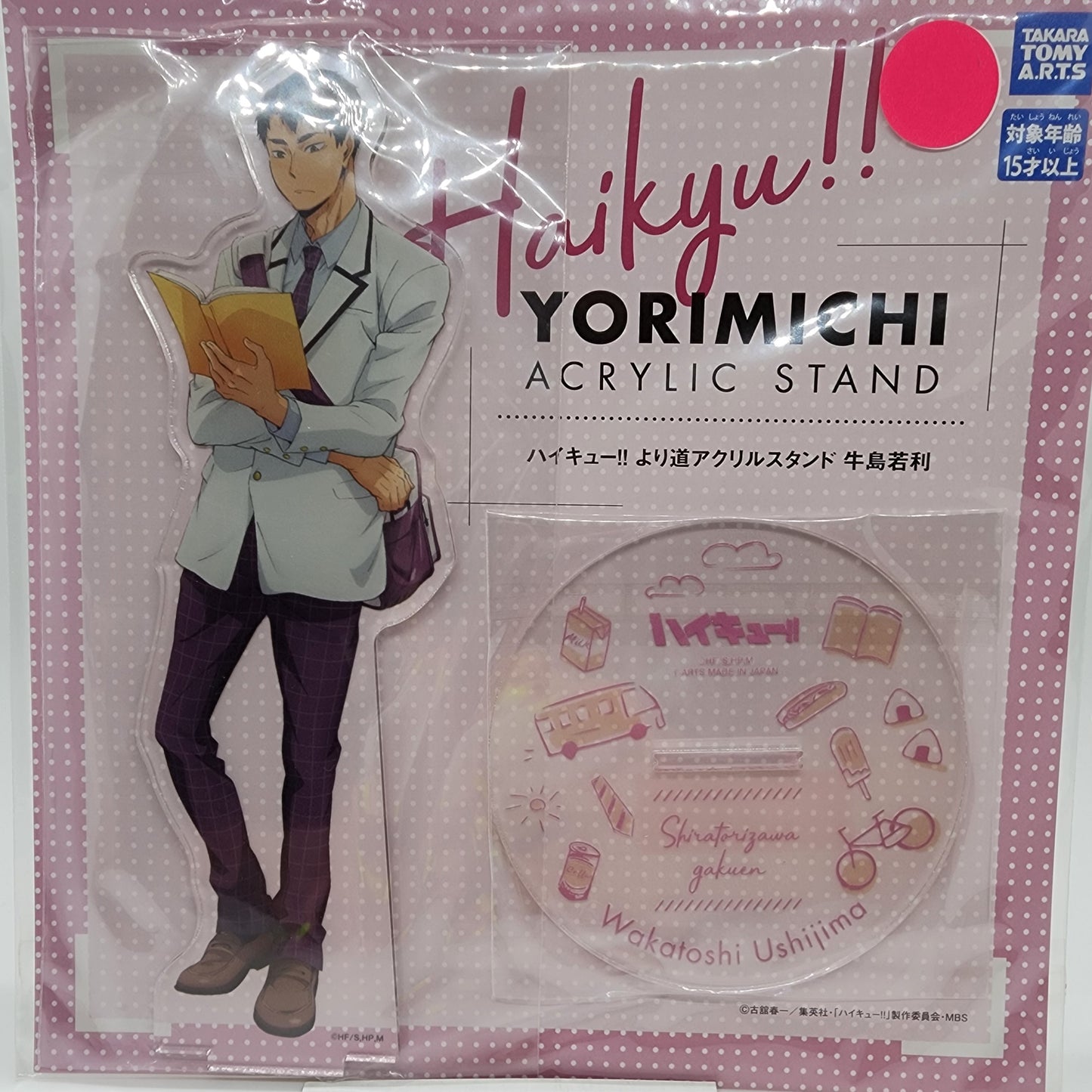 Haikyu Wakatoshi Ushijima Yorimichi Full Body Acrylic Stand