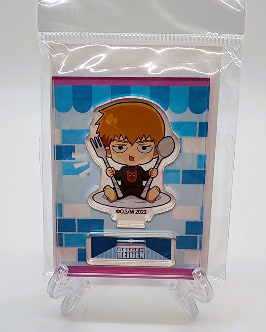 Mob Psycho Reigen GochiChara Mini Acrylic Stand