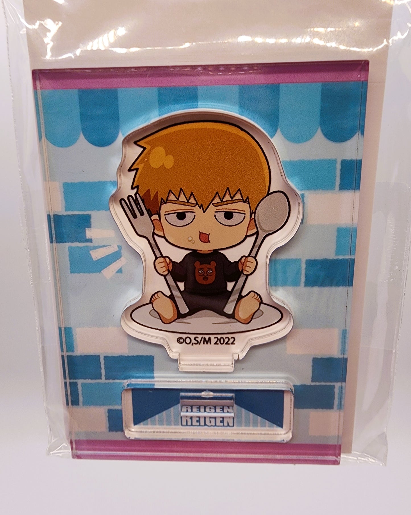 Mob Psycho Reigen GochiChara Mini Acrylic Stand