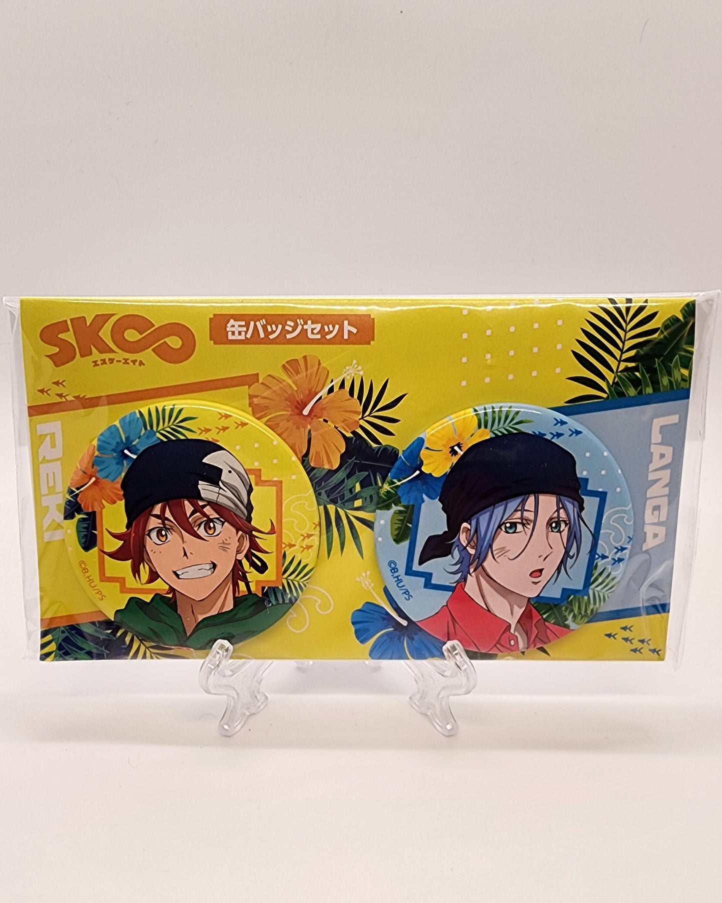 Sk8 the Infinity Ryukyu Tin Badge Set