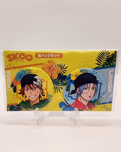 Sk8 the Infinity Ryukyu Tin Badge Set