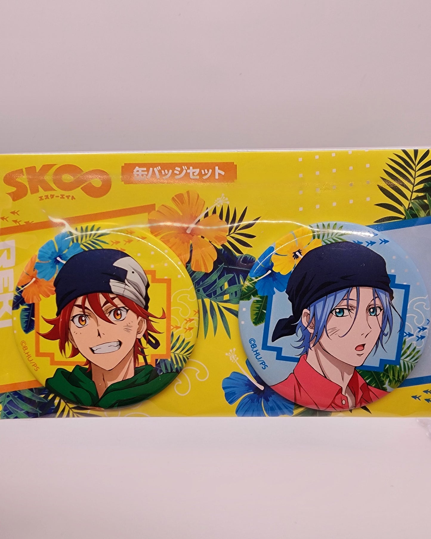 Sk8 the Infinity Ryukyu Tin Badge Set