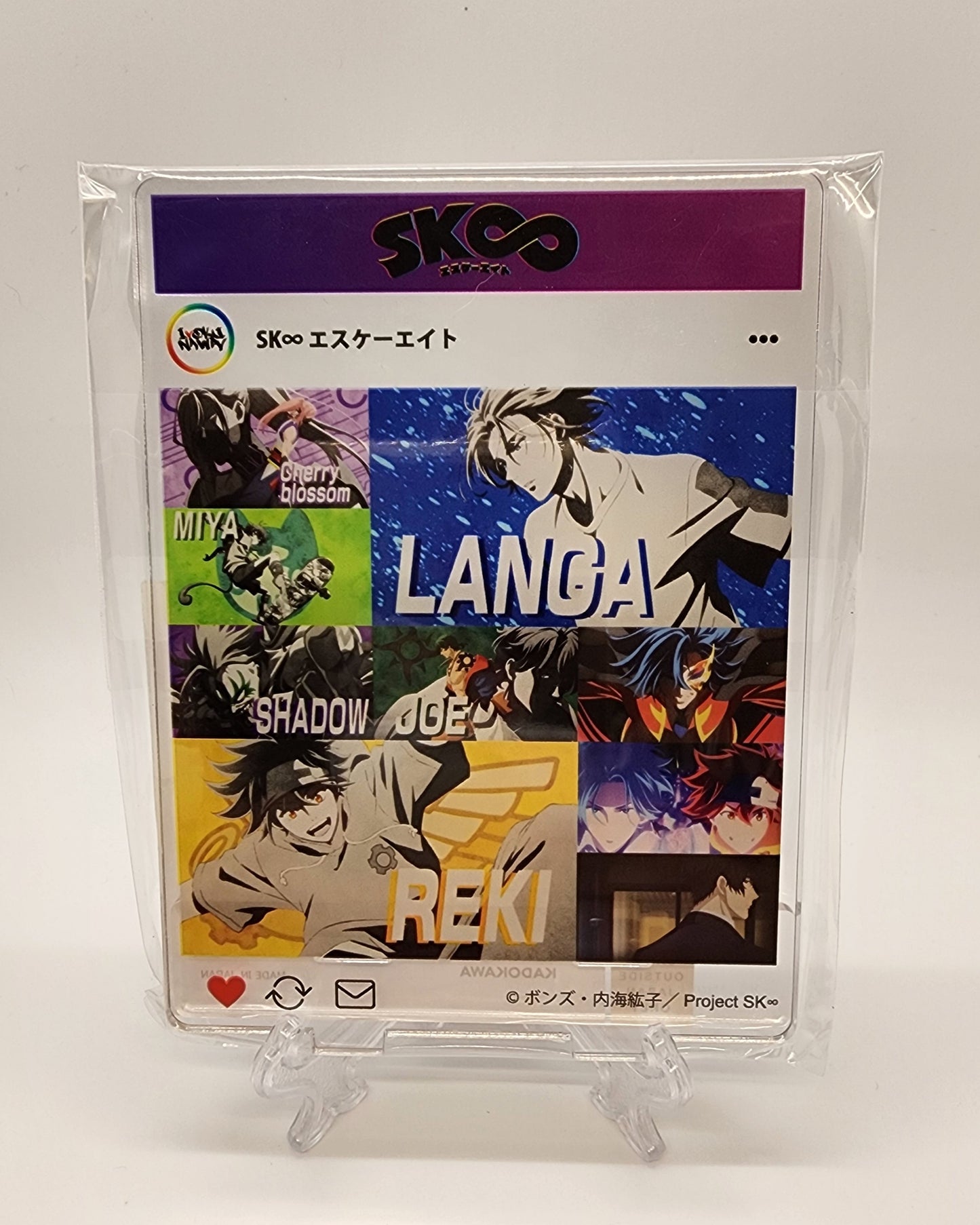 Sk8 the Infinity Opening Version Acrylic Stand