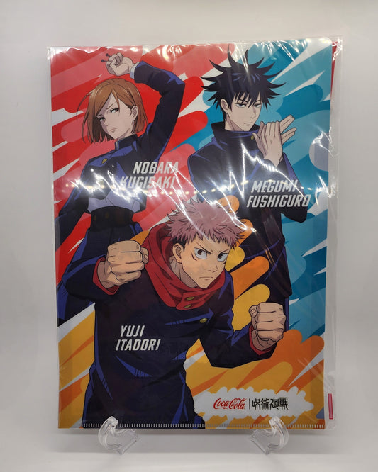 Jujutsu Kaisen X Coca-Cola 1st Years Clear FIle