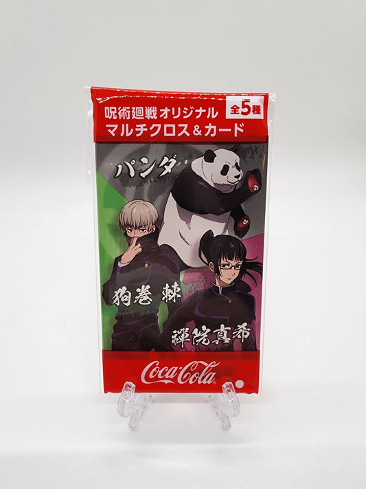 Jujutsu Kaisen X Coca-Cola 3rd Years Character Card/Cleaning Cloth