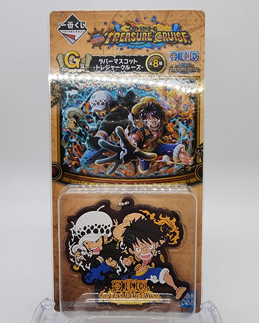 One Piece Ichiban Kuji Luffy & Law Keychain