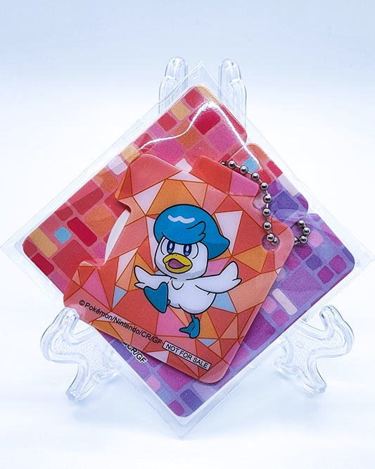 Pokemon X 7-Eleven Quaxly Puzzle Keychain