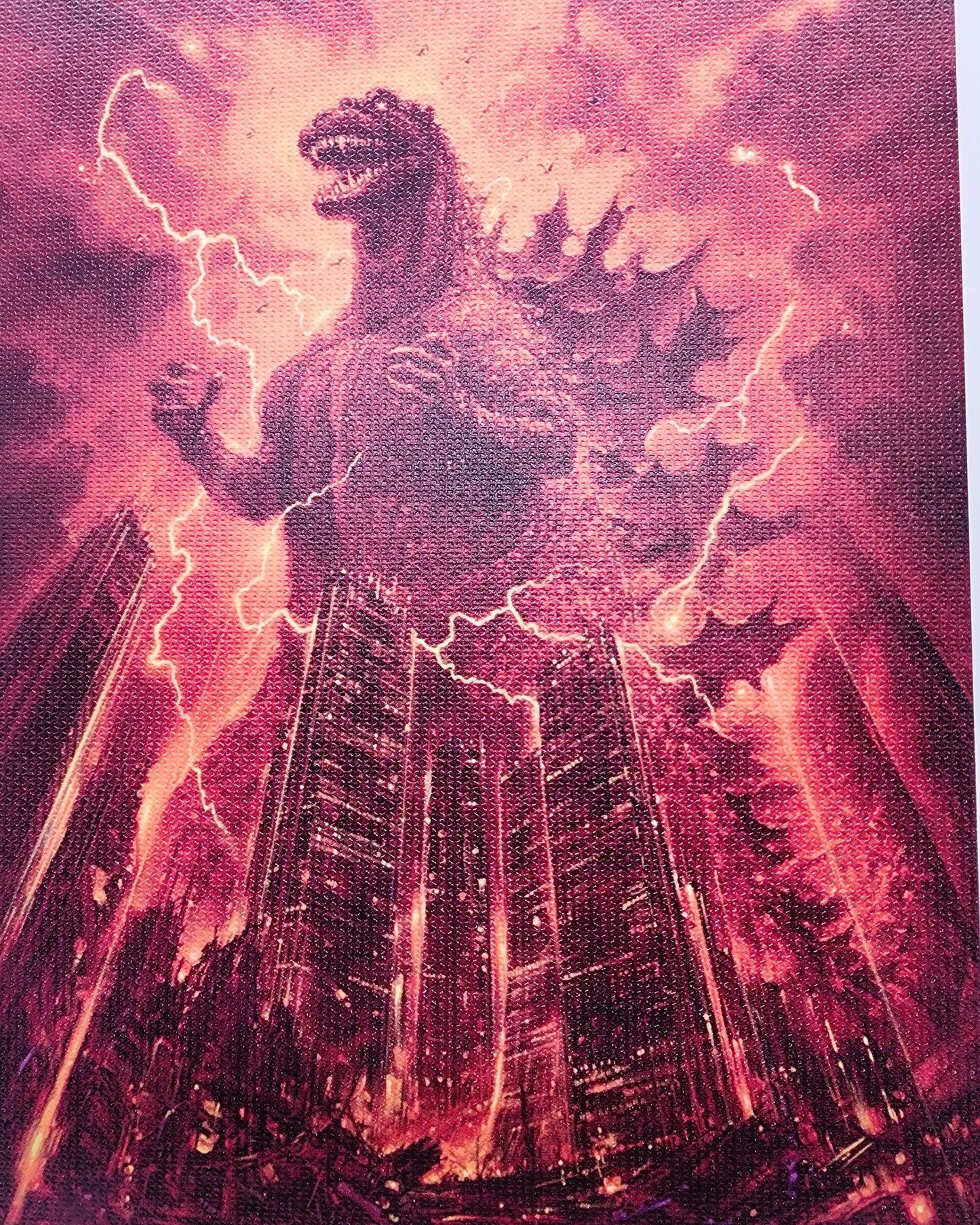 Shin Godzilla Art Print Board & Logo Sticker