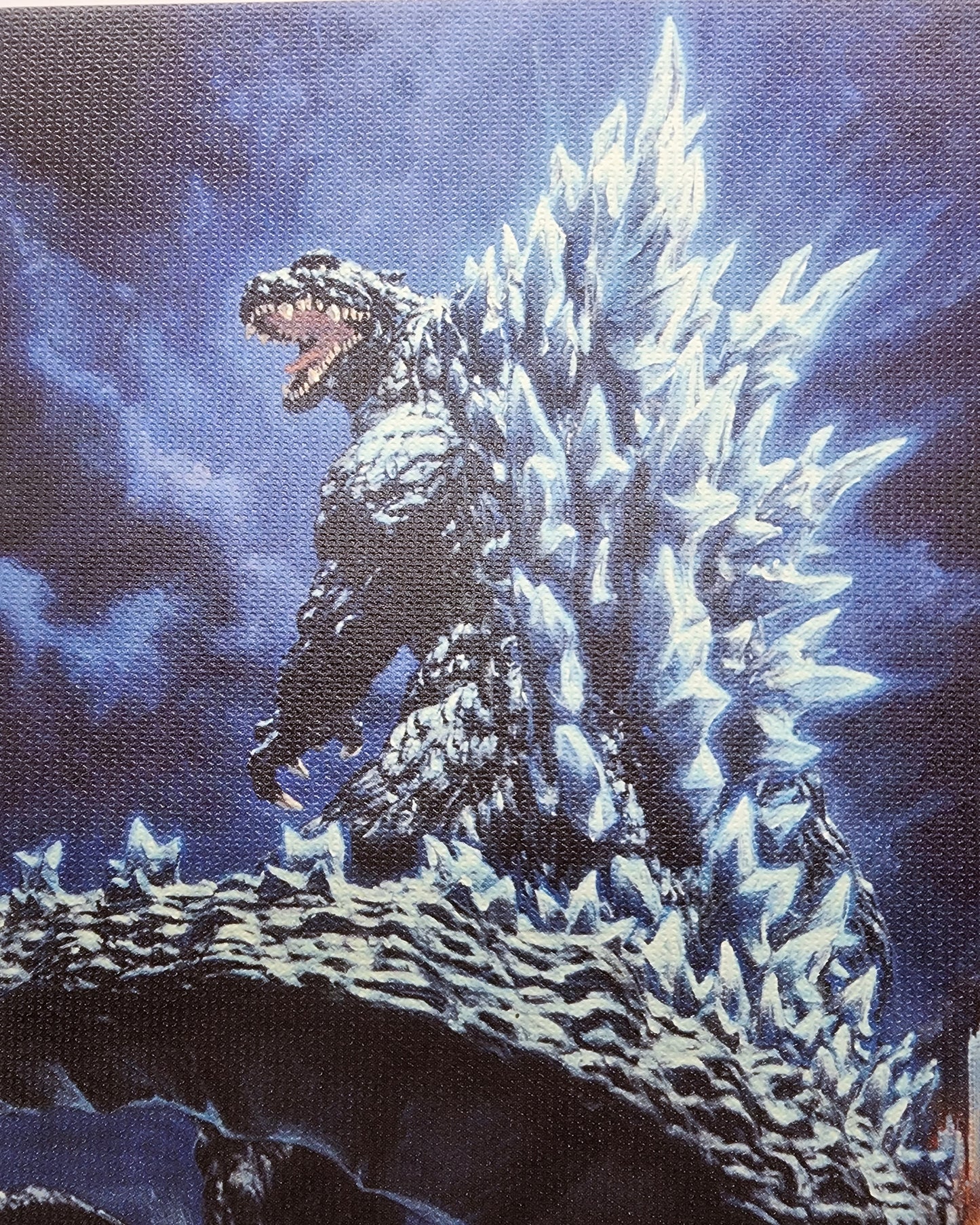 Godzilla Final Wars Art Print Board & Logo Sticker