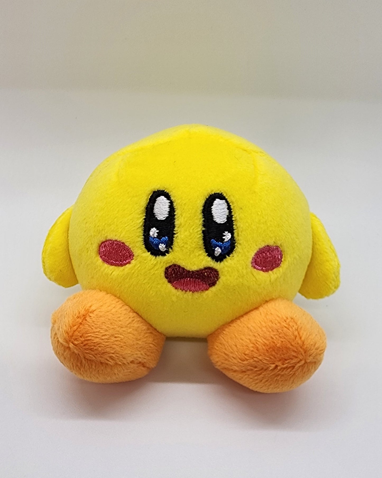 Smiling Yellow Kirby Plush