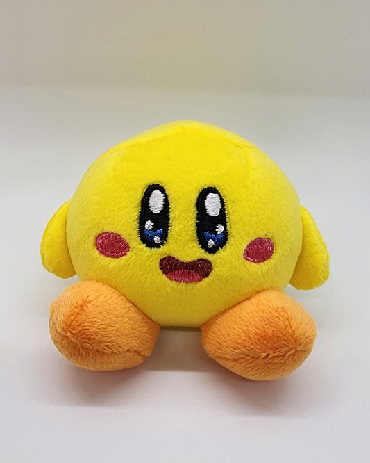 Smiling Yellow Kirby Plush