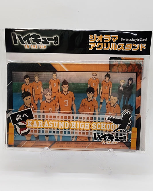 Haikyuu Karasuno Diorama Acrylic Stand