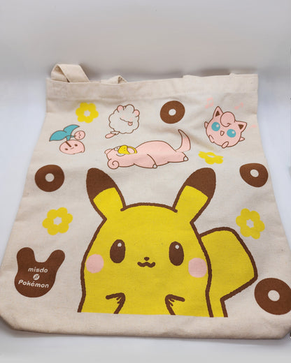 Pokemon X Mister Donut Collab Pikachu Tote