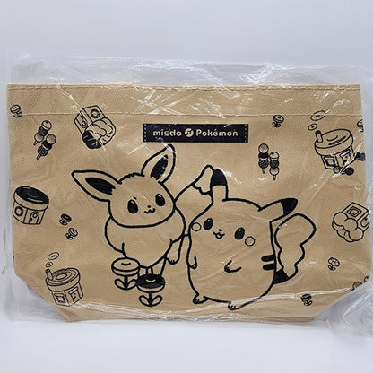 Pokemon X Mister Donut Collab Pikachu & Eevee Tote