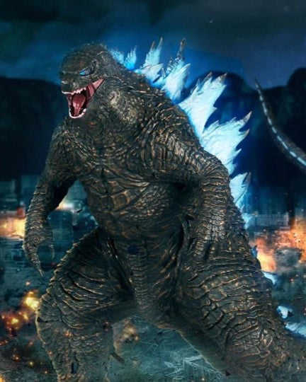 Godzilla x Kong: The New Empire Monsters Roar Attack Godzilla
