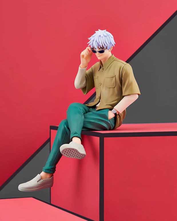 Jujutsu Kaisen Gojo Satoru Ending Costume Noodle Stopper Figure