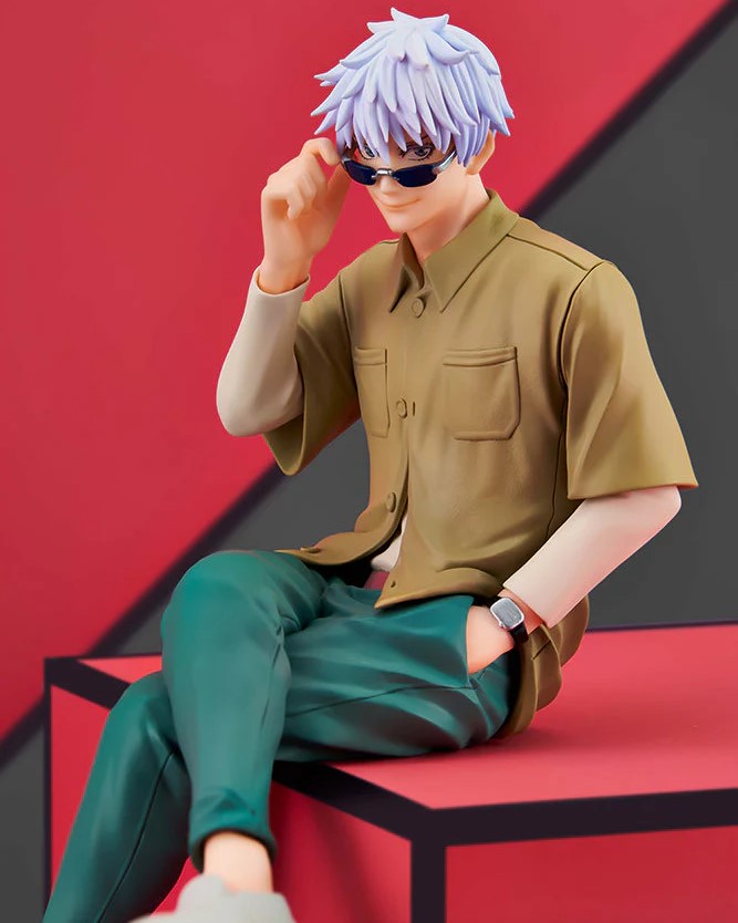 Jujutsu Kaisen Gojo Satoru Ending Costume Noodle Stopper Figure