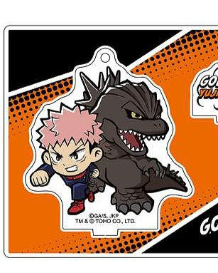 Jujutsu Kaisen x Godzilla Collaboration Yuji Itadori & Godzilla Keychain/Acrylic Stand