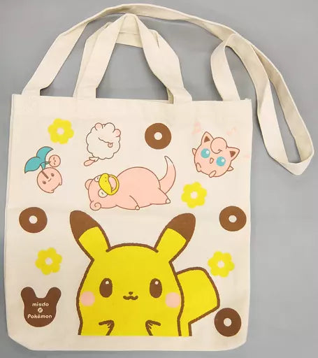 Pokemon X Mister Donut Collab Pikachu Tote