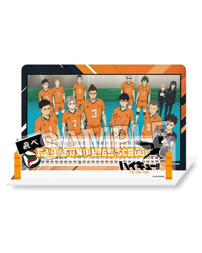 Haikyuu Karasuno Diorama Acrylic Stand