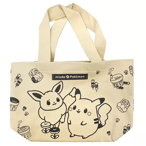 Pokemon X Mister Donut Collab Pikachu & Eevee Tote